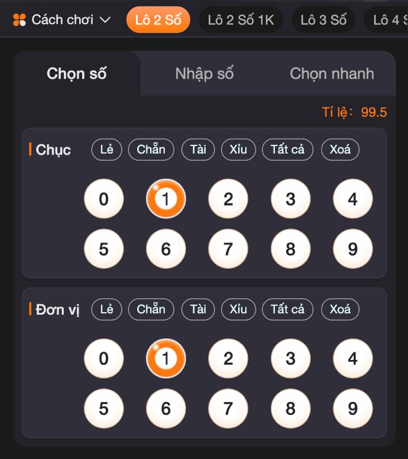Lo 2 so mien nam
