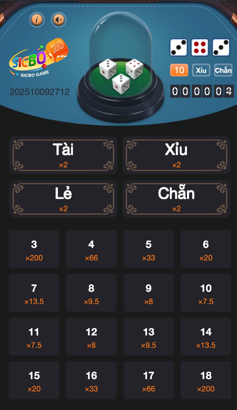 Luật chơi chi tiết từng loại cược